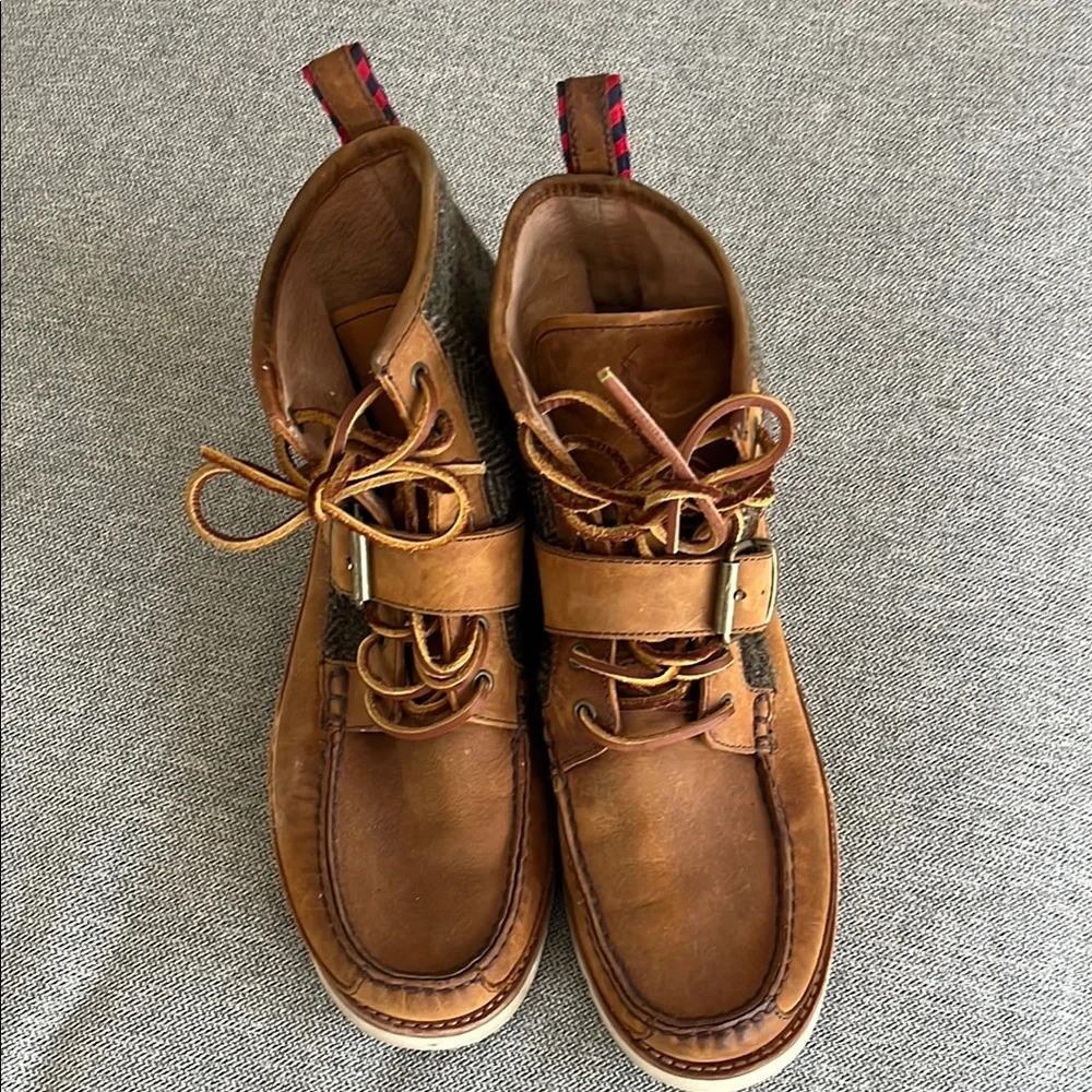 Polo Ralph Lauren Men's Brown Leather Boots